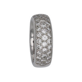 03_IHRSCHMUCK_Bandring, 585er Weißgold mit Brillanten
