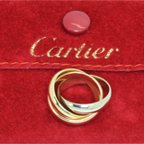 05_IHRSCHMUCK_Cartier Trinity Ring_Größe. 47_ 750er Weiß-, Rose- und Gelbgold