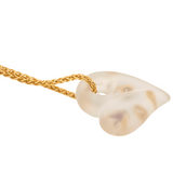 03_IHRSCHMUCK_Artikel_077_Bergkristall Herzanhänger mit 750er Gelbgoldkette