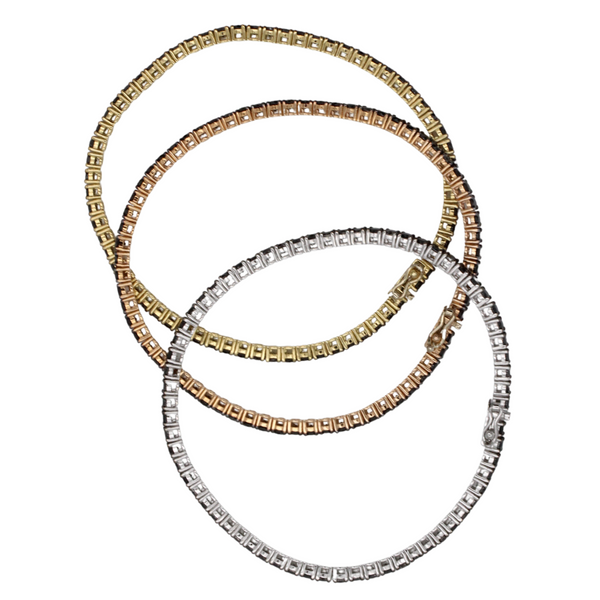 02_IHRSCHMUCK_Armband 67 Schwarze Diamanten_750er Rosegold_ca. 4,2ct. 