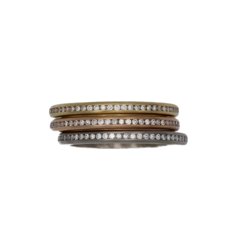 _IHRSCHMUCK_Artikel_126_LT_GO270223-001/20_750er Weißgold/Gelbgold/Rosegold Tri-color Memoryring Set