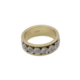 Wunderschöner Wempe Drehring/Memoryring in Weiß- und Gelbgold mit Brillanten
