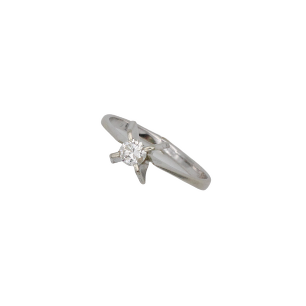 01_IHRSCHMUCK_Artikel_068_Ring_Solitaer Ring weissgold