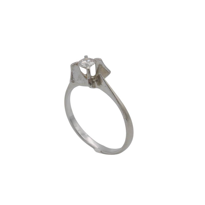 03_IHRSCHMUCK_Artikel_068_Ring_Solitaer Ring weissgold